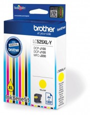 Brother LC525XLY Sárga tintapatron Iroda és számítástechnika - Nyomtató - Kiegészítő - 384810