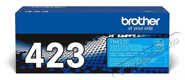 Brother TN423C 4000 oldalas ciánkék toner Iroda és számítástechnika - Nyomtató - Kiegészítő - 434823