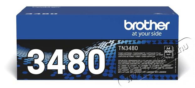 Brother TN-3480 8000 oldalas fekete nagytöltetű toner Iroda és számítástechnika - Nyomtató - Kiegészítő - 456574