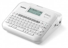 Brother Címkenyomtató PT-D410VP, asztali, TZe , 3,5-18mm, könnyen olvasható grafikus kijelző, P-touch,, hordtáska Iroda és számítástechnika - Címkenyomtató - Címkenyomtató - 478504