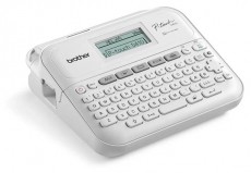 Brother Címkenyomtató PT-D410VP, asztali, TZe , 3,5-18mm, könnyen olvasható grafikus kijelző, P-touch,, hordtáska Iroda és számítástechnika - Címkenyomtató - Címkenyomtató - 478504