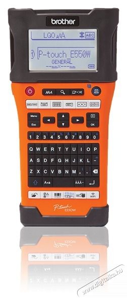 Brother C&iacute;mkenyomtat&oacute; PT-E550WVP, k&eacute;zi (ipari), QWERTY billentyűzet, TZe szalag: 3,5-24mm, t&ouml;lthető akku, hordt&aacute;sk&aacute;val Iroda &eacute;s sz&aacute;m&iacute;t&aacute;stechnika - C&iacute;mkenyomtat&oacute; - C&iacute;mkenyomtat&oacute; - 479512
