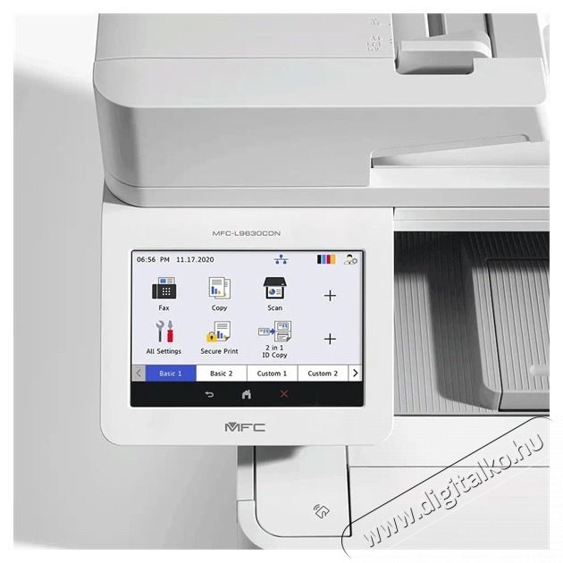 Brother L&eacute;zer MFP NY/M/S/F MFC-L9630CDN, A4, sz&iacute;nes, 40 lap/perc, WiFi/LAN/NFC/USB, DADF, full duplex, 2400x600dpi Iroda &eacute;s sz&aacute;m&iacute;t&aacute;stechnika - Nyomtat&oacute; - Multifunkci&oacute;s (l&eacute;zer) - 485723