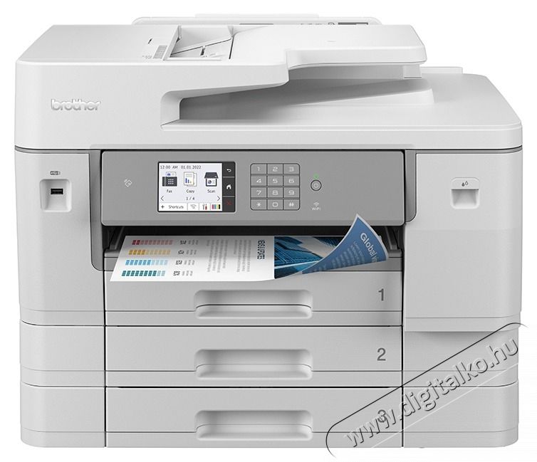 Brother Tintasugaras MFP NY/M/S/F MFC-J6957DW, A3, 30 lap/perc, Wifi/LAN/USB, DADF, duplex, Sz&iacute;nes Multifunkci&oacute;s Tintasugaras Nyomtat&oacute;  Iroda &eacute;s sz&aacute;m&iacute;t&aacute;stechnika - Nyomtat&oacute; - Multifunkci&oacute;s (tintasugaras) - 501184