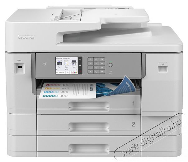 Brother Tintasugaras MFP NY/M/S/F MFC-J6957DW, A3, 30 lap/perc, Wifi/LAN/USB, DADF, duplex, Sz&iacute;nes Multifunkci&oacute;s Tintasugaras Nyomtat&oacute;  Iroda &eacute;s sz&aacute;m&iacute;t&aacute;stechnika - Nyomtat&oacute; - Multifunkci&oacute;s (tintasugaras) - 501184