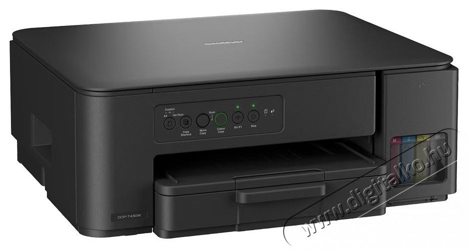 Brother DCP-T430W InkBenefit CISS Multifunkci&oacute;s tintasugaras nyomtat&oacute;, vezet&eacute;k n&eacute;lk&uuml;li, A4, 7500 fekete-feh&eacute;r oldal vagy 5000 sz&iacute;nes oldal, fekete Iroda &eacute;s sz&aacute;m&iacute;t&aacute;stechnika - Nyomtat&oacute; - Multifunkci&oacute;s (tintasugaras) - 532460