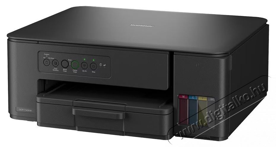Brother DCP-T430W InkBenefit CISS Multifunkci&oacute;s tintasugaras nyomtat&oacute;, vezet&eacute;k n&eacute;lk&uuml;li, A4, 7500 fekete-feh&eacute;r oldal vagy 5000 sz&iacute;nes oldal, fekete Iroda &eacute;s sz&aacute;m&iacute;t&aacute;stechnika - Nyomtat&oacute; - Multifunkci&oacute;s (tintasugaras) - 532460