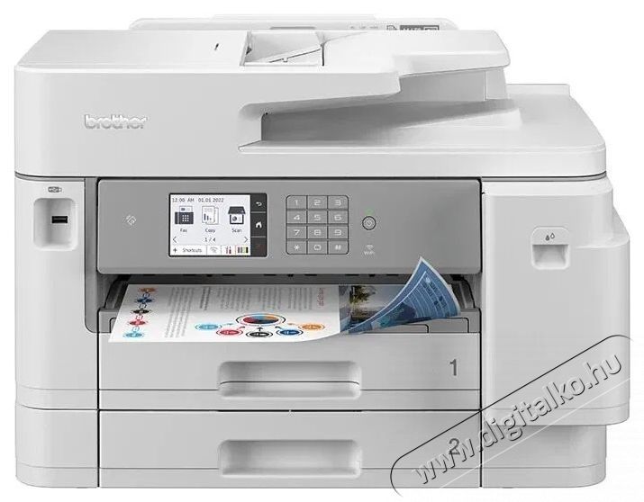 Brother MFCJ5955DWRE1 professzion&aacute;lis sz&iacute;nes multifunkci&oacute;s nyomtat&oacute;, Wireless, A4, Sz&uuml;rke Iroda &eacute;s sz&aacute;m&iacute;t&aacute;stechnika - Nyomtat&oacute; - Multifunkci&oacute;s (tintasugaras) - 532458