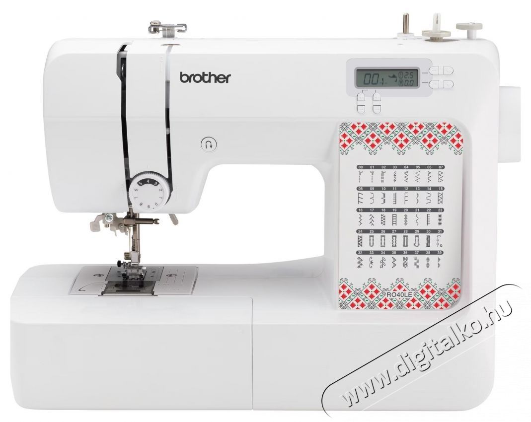 Brother RO40LE sz&aacute;m&iacute;t&oacute;g&eacute;pes varr&oacute;g&eacute;p, 40 program, limit&aacute;lt kiad&aacute;s, hagyom&aacute;nyos rom&aacute;n diz&aacute;jn H&aacute;ztart&aacute;s / Otthon / K&uuml;lt&eacute;r - Varr&oacute;g&eacute;p - 533142