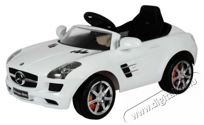 Buddy Toys BEC 7110 beülős jármű (Mercedes SLS) - fehér Háztartás / Otthon / Kültér - Játék / Sport - Elektromos beülős jármű - 322391