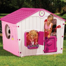 Buddy Toys BOT 1142 falusi ház - rózsaszín Háztartás / Otthon / Kültér - Játék / Sport - Játszóház - 330075