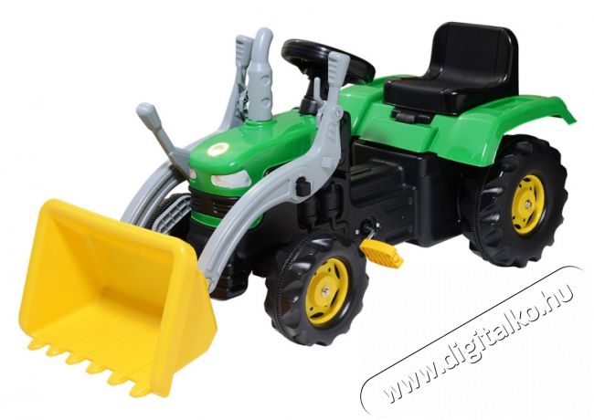 Buddy Toys BPT 1020 pedálos traktor markolóval Háztartás / Otthon / Kültér - Játék / Sport - Elektromos beülős jármű - 289851