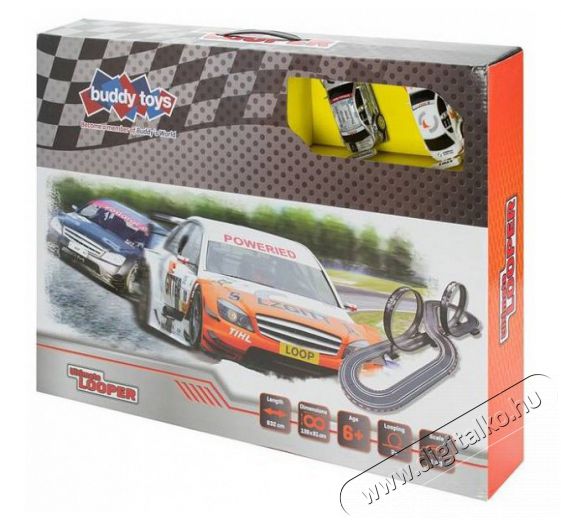 Buddy Toys BST 1631 versenypálya Háztartás / Otthon / Kültér - Játék / Sport - Távirányítós autó - 310880