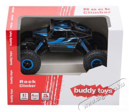 Buddy Toys BRC 18.611 Rock Climber távirányítós autó - kék/fekete Háztartás / Otthon / Kültér - Játék / Sport - Távirányítós autó