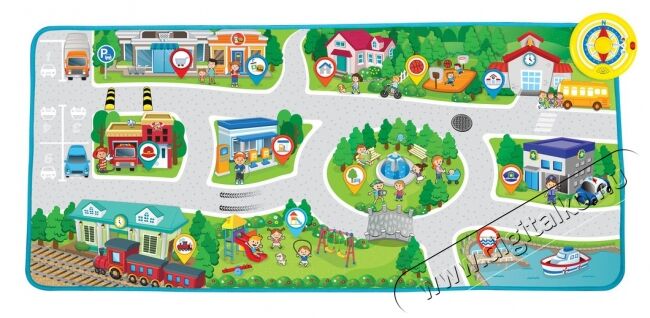 Buddy Toys BBT 6610 Zenélő játszószőnyeg Háztartás / Otthon / Kültér - Játék / Sport - Baba játék - 349079
