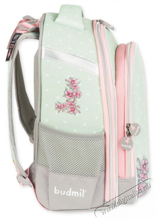 Budmil 10220012033 z&ouml;ld mel&iacute;r-r&oacute;zsa ergon&oacute;miai h&aacute;tit&aacute;ska Iroda &eacute;s sz&aacute;m&iacute;t&aacute;stechnika - Egy&eacute;b sz&aacute;m&iacute;t&aacute;stechnikai term&eacute;k - 444456