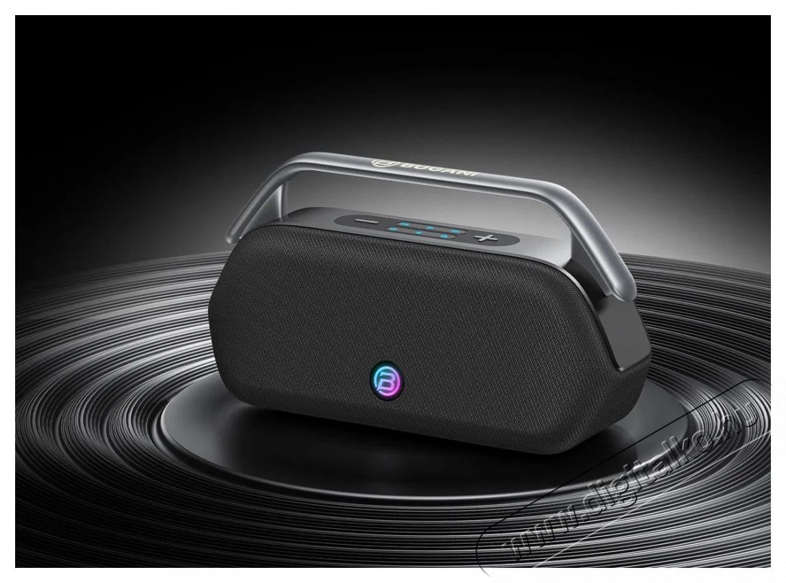 BUGANi Boost Max Black Audio-Video / Hifi / Multim&eacute;dia - Hordozhat&oacute;, vezet&eacute;k n&eacute;lk&uuml;li / bluetooth hangsug&aacute;rz&oacute; - Hordozhat&oacute;, vezet&eacute;k n&eacute;lk&uuml;li / bluetooth hangsug&aacute;rz&oacute; - 523192