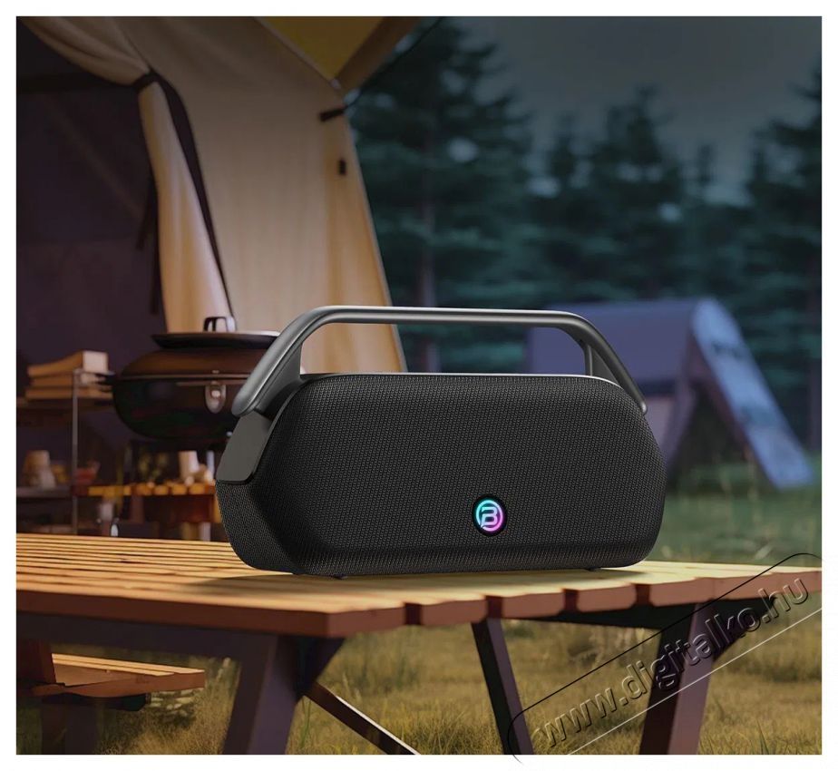 BUGANi Boost Max Black Audio-Video / Hifi / Multim&eacute;dia - Hordozhat&oacute;, vezet&eacute;k n&eacute;lk&uuml;li / bluetooth hangsug&aacute;rz&oacute; - Hordozhat&oacute;, vezet&eacute;k n&eacute;lk&uuml;li / bluetooth hangsug&aacute;rz&oacute; - 523192