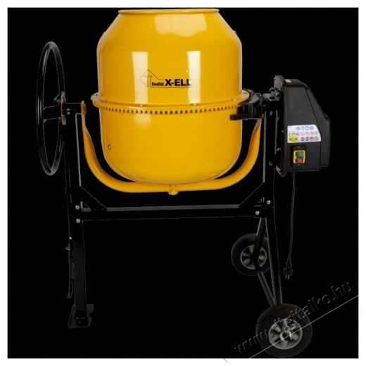 BuildXell 681778 betonkeverő, 650 W, 165 l tart&aacute;lyt&eacute;rfogat, 230-240 V, 28 RPM, &ouml;nt&ouml;ttvas korona H&aacute;ztart&aacute;s / Otthon / K&uuml;lt&eacute;r - Szersz&aacute;m - Egy&eacute;b szersz&aacute;m - 536278