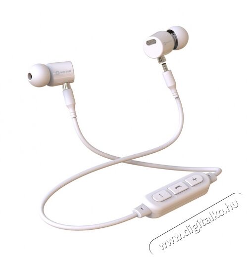 Buxton REI-BT 101 Bluetooth fülhallgató headset - fehér Audio-Video / Hifi / Multimédia - Fül és Fejhallgatók - Fülhallgató mikrofonnal / headset - 351824