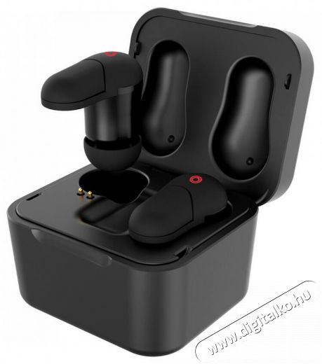 Buxton REI-TW 100 Bluetooth fülhallgató dokkolóval - fekete Audio-Video / Hifi / Multimédia - Fül és Fejhallgatók - Fülhallgató - 351835