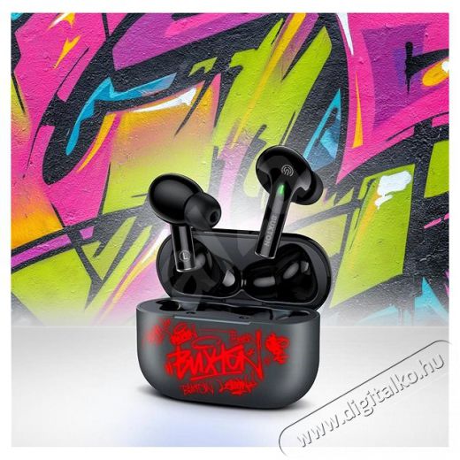 Buxton BTW 4600 GREY TWS EARPHONES Mobil / Kommunikáció / Smart - Mobiltelefon kiegészítő / tok - Headset - 400496