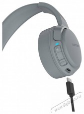 Buxton BHP 7300 GREY HEADPHONES BT Audio-Video / Hifi / Multimédia - Fül és Fejhallgatók - Fejhallgató mikrofonnal / headset - 400491