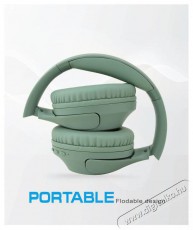 Buxton BHP 8700 green headphones BT Audio-Video / Hifi / Multimédia - Fül és Fejhallgatók - Fejhallgató - 493691