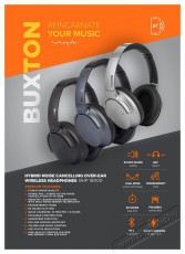 Buxton BHP 18000 Black Dilham Audio-Video / Hifi / Multimédia - Fül és Fejhallgatók - Fejhallgató - 518620