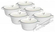 by inspire Karácsonyi Nosztalgia, kompótos szett, 12 cm, 6 darab - Konyhai termékek - Egyéb / Konyhai kiegészítő - 527071