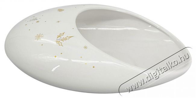 by inspire Bean Karácsonyi tál - arany, M, 30×20×9 cm Konyhai termékek - Edény - Egyéb edény - 527081