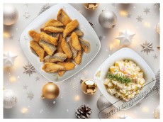 by inspire Quadro Karácsonyi tál - arany, 26×11 cm Konyhai termékek - Edény - Egyéb edény - 527088