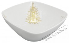 by inspire Quadro Karácsonyi tál - arany, 26×11 cm Konyhai termékek - Edény - Egyéb edény - 527088