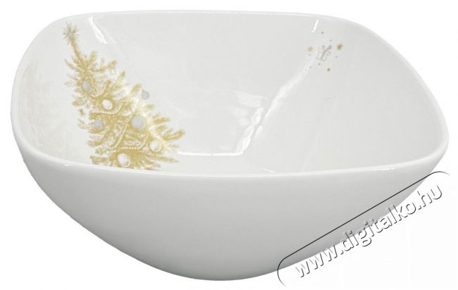 by inspire Quadro Karácsonyi tál - arany, 26×11 cm Konyhai termékek - Edény - Egyéb edény - 527088