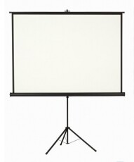 Bydium 10D016005 1:1 160cm x 160cm hordozható 3 lábú állványos vetítővászon Tv kiegészítők - Vetítővászon - 324053