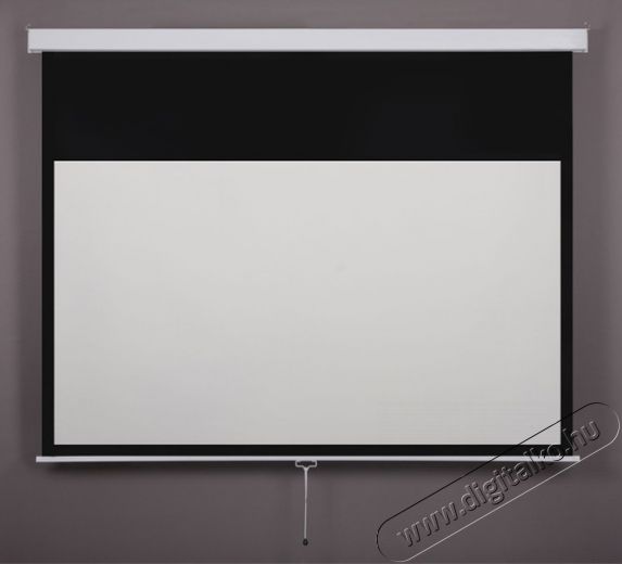 Bydium 22D020004 1:1 200cm x 200cm rolós fali vetítővászon Tv kiegészítők - Vetítővászon - 324058