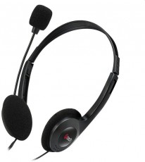 C-TECH MHS-03E Audio-Video / Hifi / Multimédia - Fül és Fejhallgatók - Fejhallgató mikrofonnal / headset - 518623