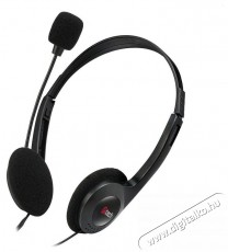 C-TECH MHS-03E Audio-Video / Hifi / Multimédia - Fül és Fejhallgatók - Fejhallgató mikrofonnal / headset - 518623