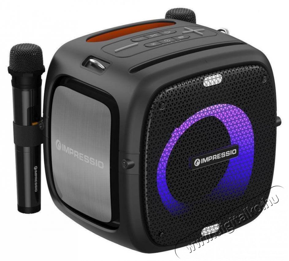 C-TECH Impressio Qubis Audio-Video / Hifi / Multim&eacute;dia - Hordozhat&oacute;, vezet&eacute;k n&eacute;lk&uuml;li / bluetooth hangsug&aacute;rz&oacute; - Hordozhat&oacute;, vezet&eacute;k n&eacute;lk&uuml;li / bluetooth hangsug&aacute;rz&oacute; - 523201