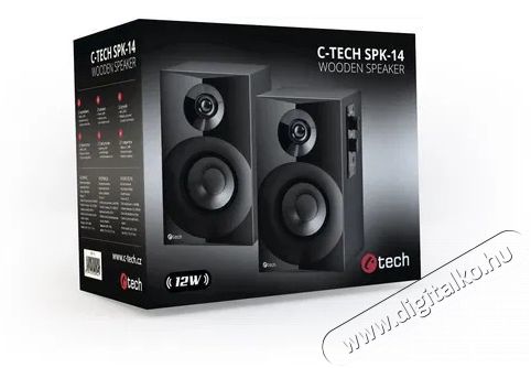 C-TECH SPK-14 Iroda &eacute;s sz&aacute;m&iacute;t&aacute;stechnika - PC hangsz&oacute;r&oacute; / hangfal - 523208