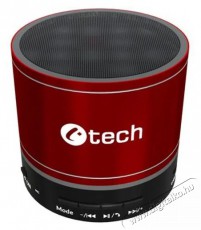 C-TECH SPK-08R, piros Audio-Video / Hifi / Multimédia - Hordozható, vezeték nélküli / bluetooth hangsugárzó - Hordozható, vezeték nélküli / bluetooth hangsugárzó - 523211