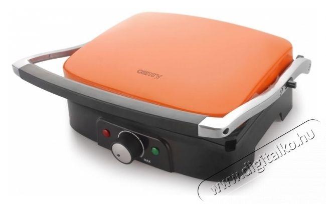 Camry CR6607 kontakt grill Konyhai termékek - Konyhai kisgép (sütés / főzés / hűtés / ételkészítés) - Kontakt grill sütő / sütőlap - 324100