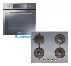 Candy FCE 825 XL + CVG 64 SGX beépíthető szett Konyhai termékek - Sütő-főzőlap, tűzhely (beépíthető) - Sütő-főzőlap szett (beépíthető) - 350499