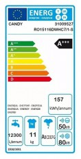 Candy RO 15116DWHC7/1-S Mosogatógép Konyhai termékek - Mosogatógép - Normál (60cm) szabadonálló mosogatógép - 362706