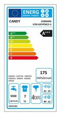 Candy VITA G374TM/1-S felültöltős mosógép Háztartás / Otthon / Kültér - Mosógép / szárítógép - Felültöltős mosógép - 319708