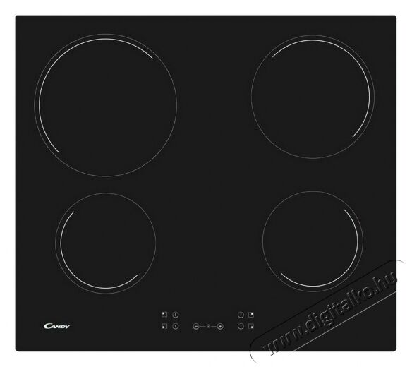 Candy CH 64 CCB kerámia főzőlap Konyhai termékek - Sütő-főzőlap, tűzhely (beépíthető) - Elektromos főzőlap (beépíthető) - 344397