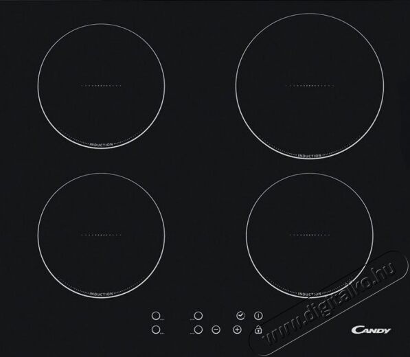 Candy CI 640C indukciós főzőlap Konyhai termékek - Sütő-főzőlap, tűzhely (beépíthető) - Indukciós főzőlap (beépíthető) - 300950