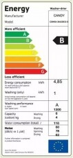 Candy CSWS4 3642DE/2-S elöltöltős mosó-szárítógép Háztartás / Otthon / Kültér - Mosógép / szárítógép - Mosó-szárítógép - 365200
