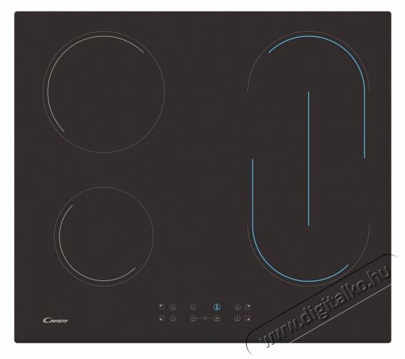 Candy CH 64 BVT elektromos főzőlap Konyhai termékek - Sütő-főzőlap, tűzhely (beépíthető) - Elektromos főzőlap (beépíthető) - 346630