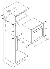 Candy FPE 609A/6XL beépíthető sütő + CPG 64 SWGX gázfőzőlap ChefPack Konyhai termékek - Sütő-főzőlap, tűzhely (beépíthető) - Sütő-főzőlap szett (beépíthető) - 320639
